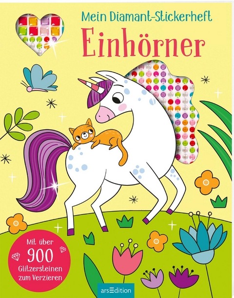 Mein Diamant-Stickerheft &ndash; Einh&ouml;rner