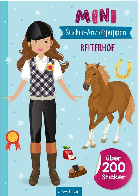 Mini-Sticker-Anziehpuppen &ndash; Reiterhof