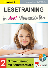 Lesetraining in drei Niveaustufen : Klasse 2