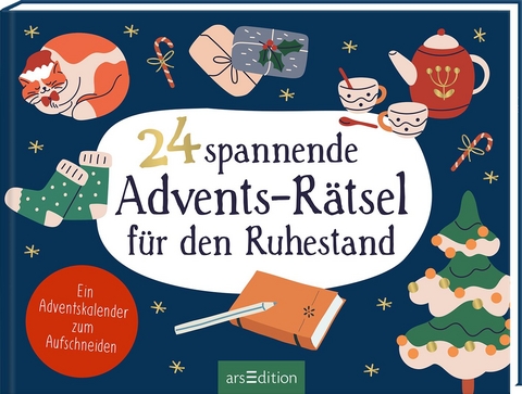 24 spannende Advents-R&auml;tsel f&uuml;r den Ruhestand