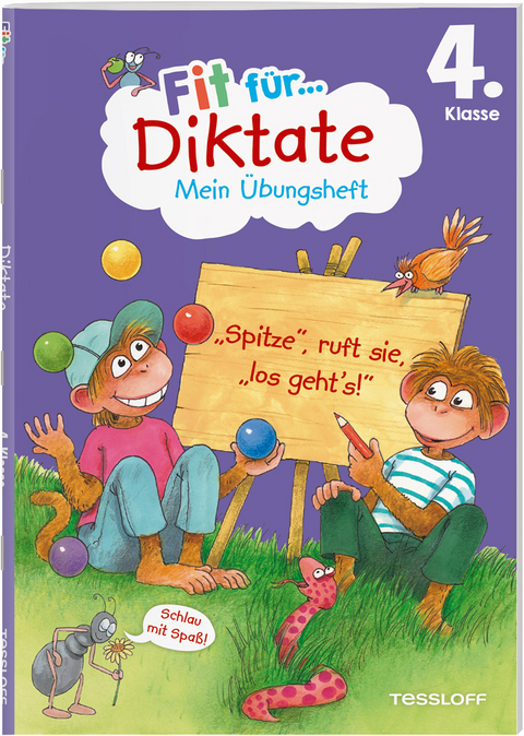 Fit f&uuml;r Diktate 4. Klasse. Mein &Uuml;bungsheft - Andrea Weller-Essers