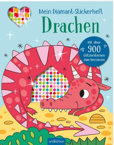 Mein Diamant-Stickerheft &ndash; Drachen