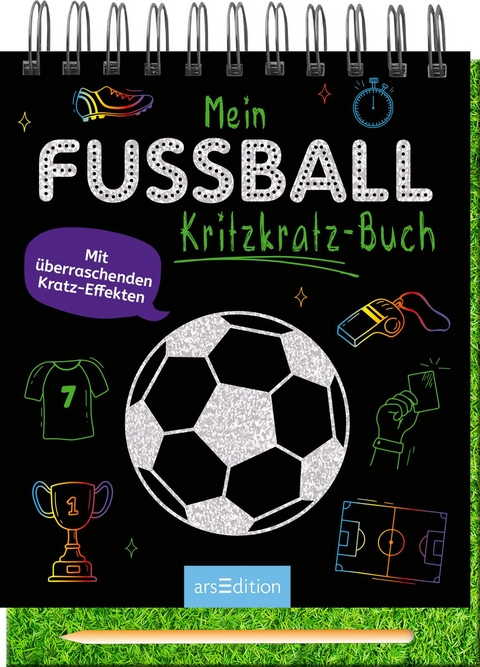 Mein Fu&szlig;ball-Kritzkratz-Buch