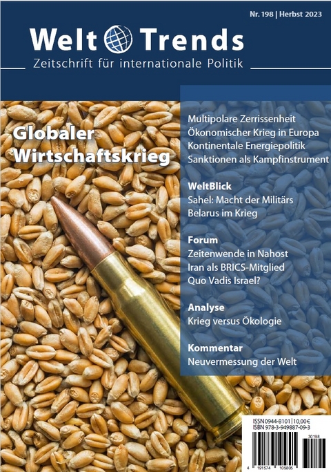 WeltTrends 198 - Robert Kappel, Valery Karbalevich, Hubert Thielicke, Arne C. Seifert, Henning Melber, Lutz Kleinw&auml;chter, Jens van Scherpenberg, Wulf Lapins, Rieken J&ouml;rn, Malte Daniljuk, Karin Kulow, Angelika Timm, Ali Fathollah-Nejad, Amin Naeni, Andreas Forner, Achim Engelberg, Alexander Rahr