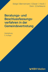 Beratungs- und Beschlussfassungsverfahren in der Gemeindevertretung - Frank Bätge, Gerhard Bennemann, Klaus M Glaser, Stefan Heck, Katrin Stein, Marc Ziertmann