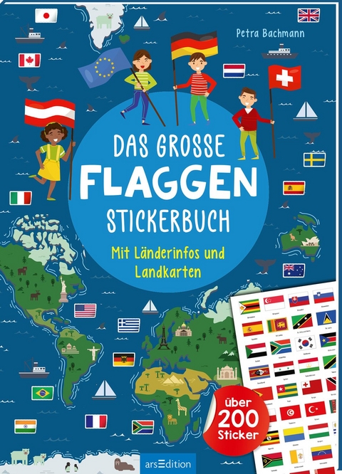 Das gro&szlig;e Flaggen-Stickerbuch - Petra Bachmann