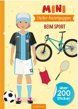 Mini-Sticker-Anziehpuppen &ndash; Beim Sport