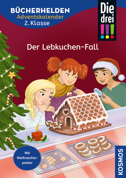 Die drei !!!, B&uuml;cherhelden 2. Klasse, Adventskalender, Der Lebkuchen-Fall - Anne Scheller