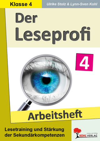 Der Leseprofi / Arbeitsheft - Fit durch Lesetraining / Klasse 4