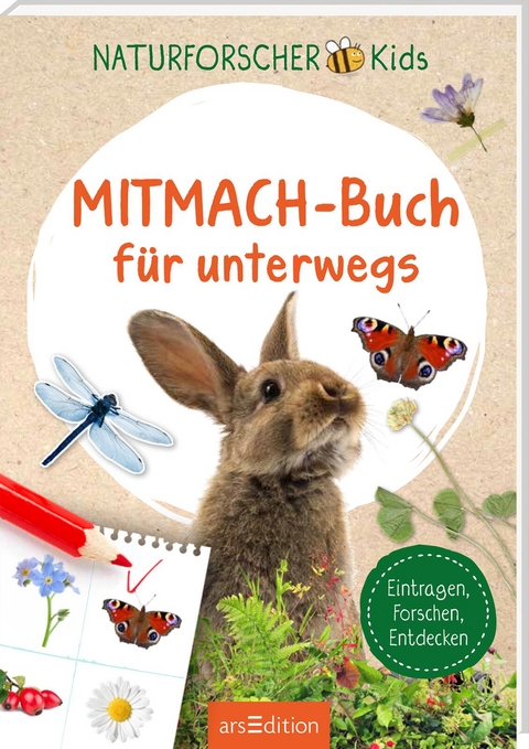Naturforscher-Kids &ndash; Mitmach-Buch f&uuml;r unterwegs