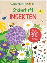 Naturforscher-Kids &ndash; Stickerheft Insekten