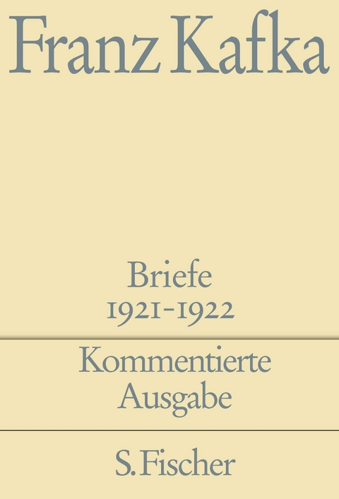 Briefe 1921-1922 - Franz Kafka