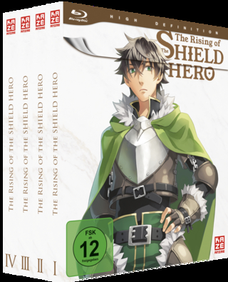 The Rising of the Shield Hero - Staffel 1 - Gesamtausgabe - Bundle - Vol.1-4 - Blu-ray - Ohne Schuber
