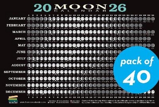 2025 Moon Calendar Card (40 pack)
