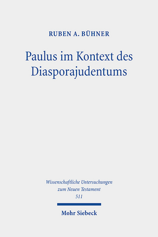 Paulus im Kontext des Diasporajudentums