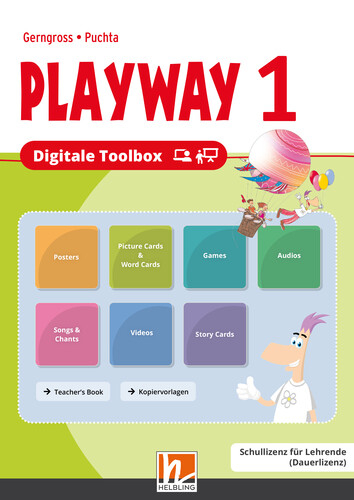 Playway 1 (Lehrplan 2023), Digitale Toolbox Schullizenz - Herbert Puchta, G&uuml;nter Gerngross