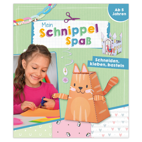 Mein Schnippel Spa&szlig; - Schneiden, kleben, basteln (M&auml;dchen)