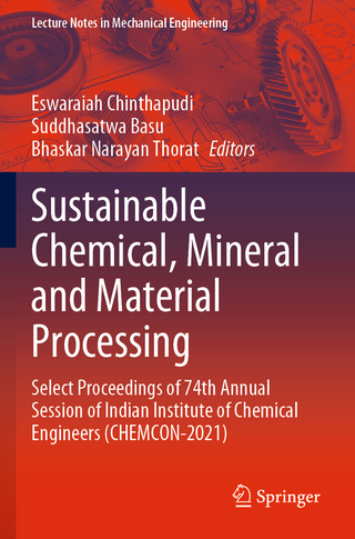 Sustainable Chemical, Mineral and Material Processing