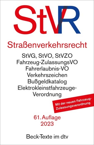 Straßenverkehrsrecht StVR - Helmut Janker
