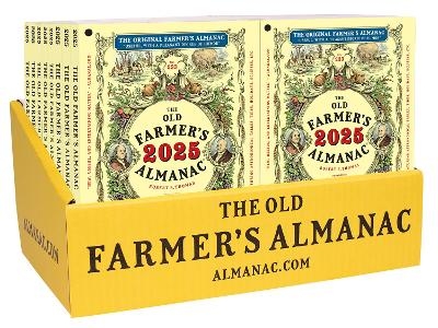 The 2025 Old Farmer's Almanac 24-Copy Counter Display -  Old Farmer's Almanac