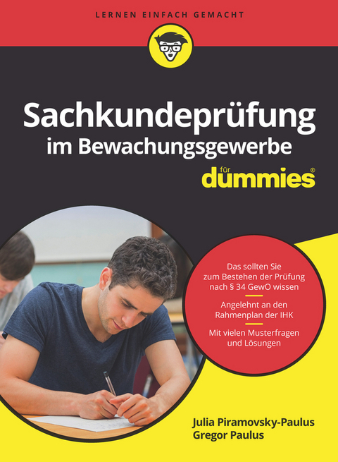 Sachkundepr&uuml;fung im Bewachungsgewerbe f&uuml;r Dummies - Julia Piramovsky-Paulus, Gregor Paulus