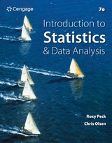 Introduction to Statistics and Data Analysis - Peck, Roxy; Olsen, Chris