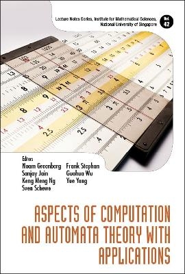 Aspects Of Computation And Automata Theory With Applications