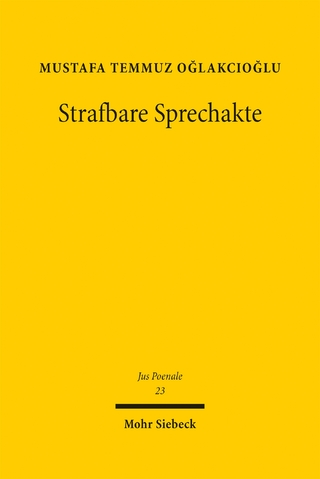 Strafbare Sprechakte