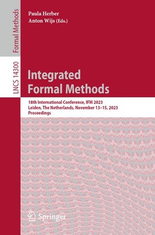 Integrated Formal Methods