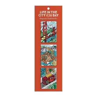 Life In The City By The Bay Magnetic Bookmarks