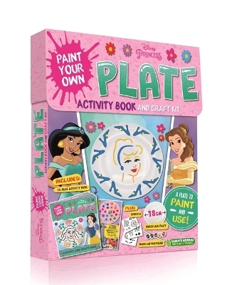 Disney Princess: Paint Your Own Plate Activity Book and Craft Kit -  Walt Disney