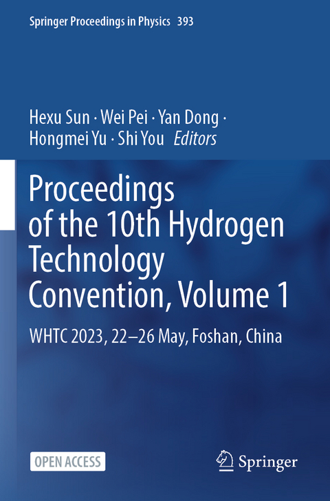 Proceedings of the 10th Hydrogen Technology Convention, Volume 1 - 