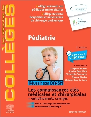 P&eacute;diatrie -  CNPU (Coll&egrave;ge National des P&eacute;diatres Universitaires),  CNHUCP, Gr&eacute;goire Benoist, Christophe Delacourt, Christ&egrave;le Gras Le Guen