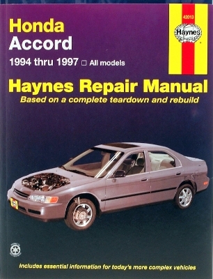 Honda Accord (94 - 97) -  Haynes Publishing