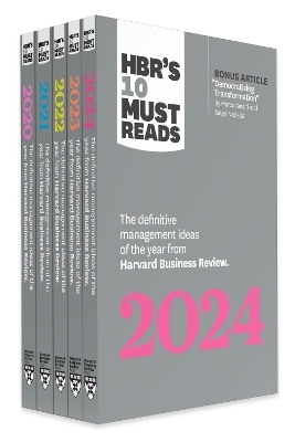 5 Years of Must Reads from HBR: 2024 Edition (5 Books) -  Harvard Business Review