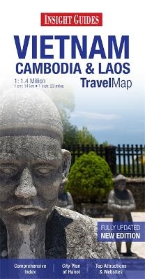 Insight Travel Map: Vietnam, Cambodia & Laos