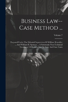 Business Law--case Method ...