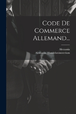 Code De Commerce Allemand...