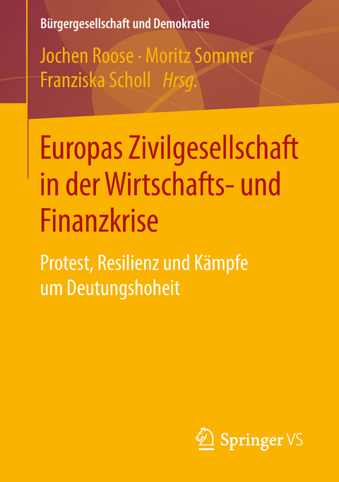 Europas Zivilgesellschaft in der Wirtschafts- und Finanzkrise - 