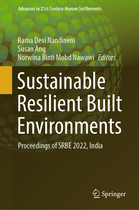 Sustainable Resilient Built Environments - 