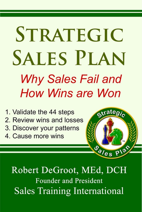 Strategic Sales Plan - Robert P DeGroot