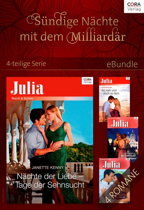 Sündige Nächte mit dem Milliardär - 4-teilige Serie - Kate Walker, Janette Kenny, Carole Mortimer, Lee Wilkinson