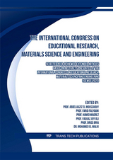 The International Congress on Educational Research, Materials Science and Engineering - 