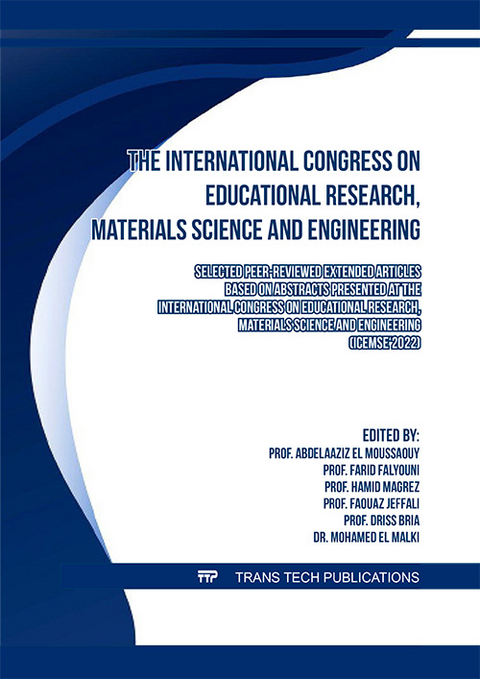 The International Congress on Educational Research, Materials Science and Engineering - 