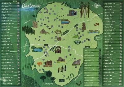 Dartmoor Scratch Off Map