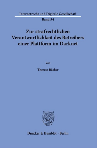 Zur strafrechtlichen Verantwortlichkeit des Betreibers einer Plattform im Darknet.