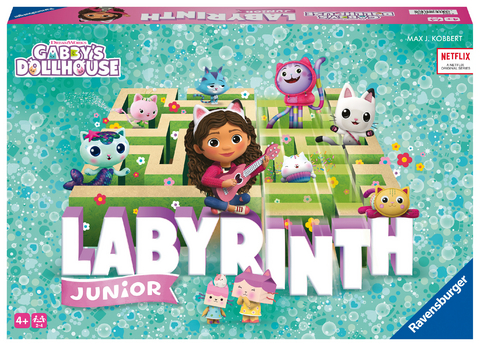 Gabby's Dollhouse: Junior Labyrinth - Kinderspiel ab 4 Jahre - Max J. Kobbert