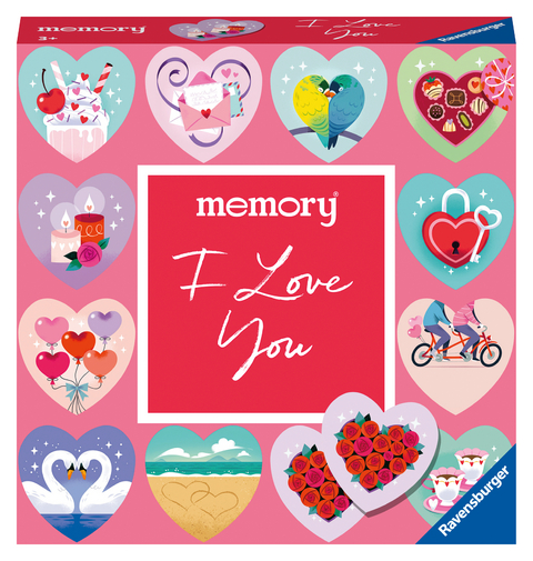 memory® moments - I love you - Gesellschaftsspiel & Brettspiel ab 3 Jahre - William H. Hurter