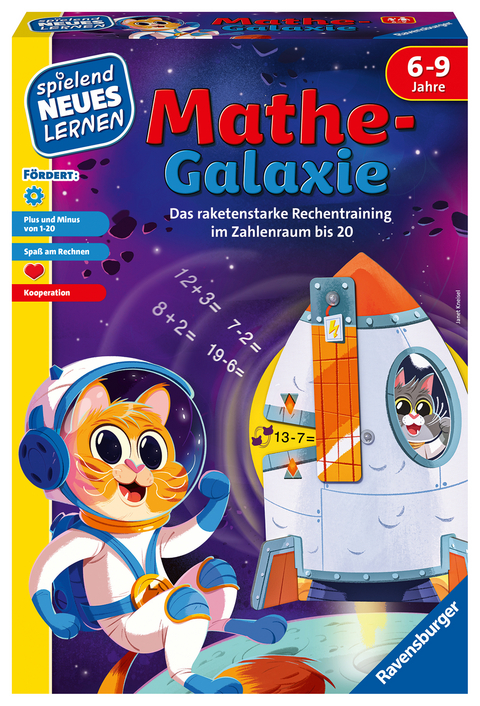 Mathe-Galaxie - Kinderspiel ab 6 Jahre - Janet Kneisel