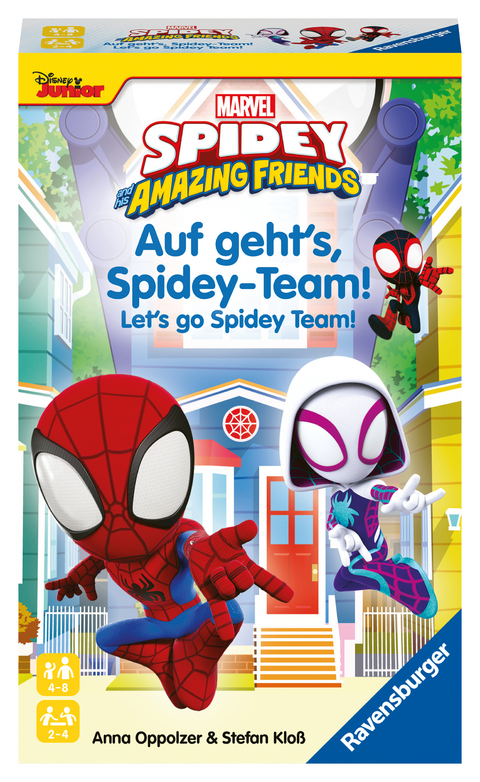 Spidey and his Amazing Friends: Auf geht's, Spidey-Team! - Reisespiel ab 4 Jahre - Anna Oppolzer, Stefan Klo&szlig;